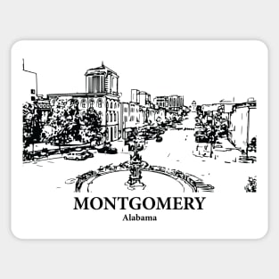 Montgomery - Alabama Sticker